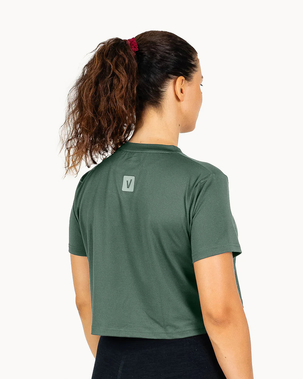 CROP HOLO - Pine green