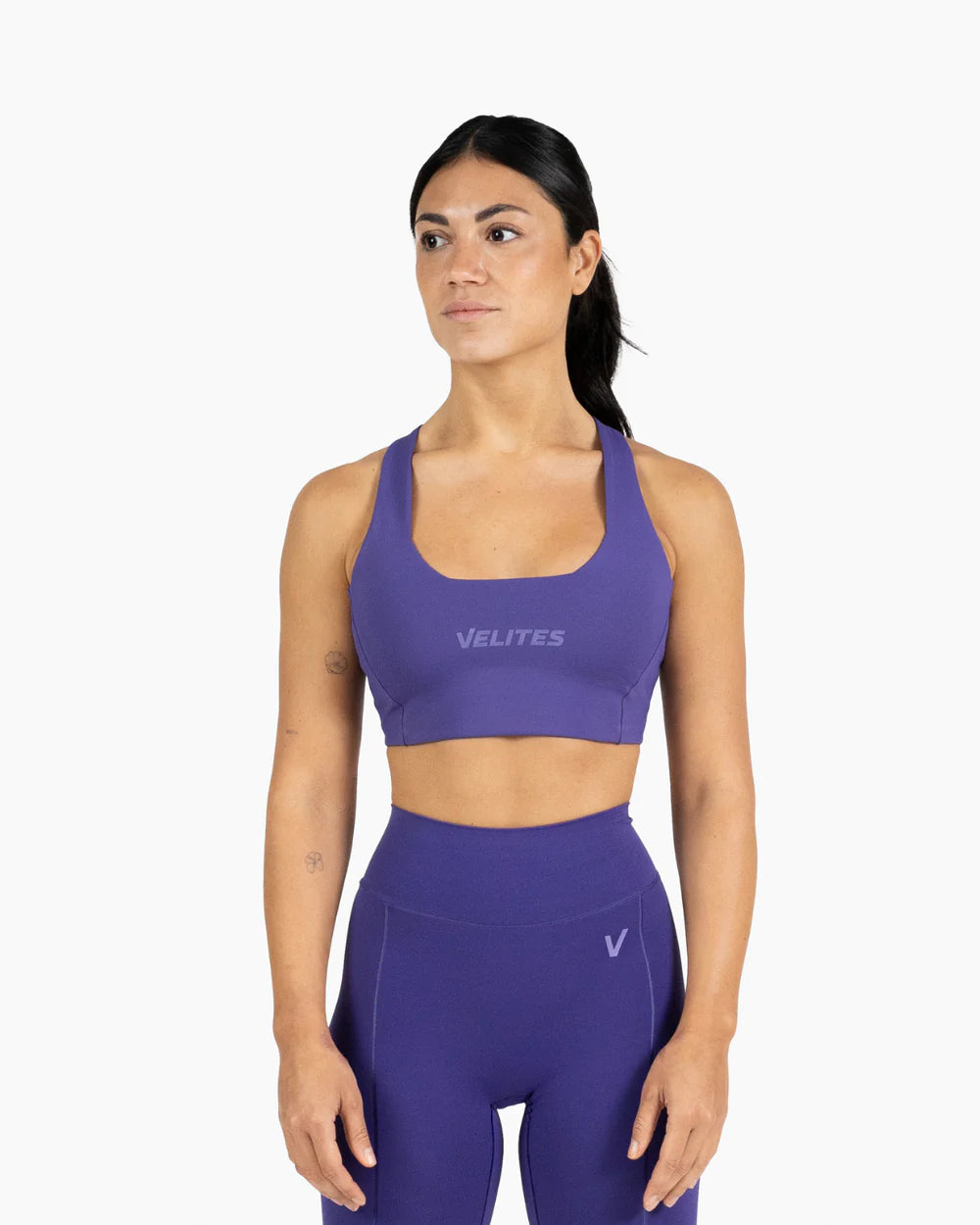 SUJETADOR CUELLO BAJO HOLO - Witch Purple