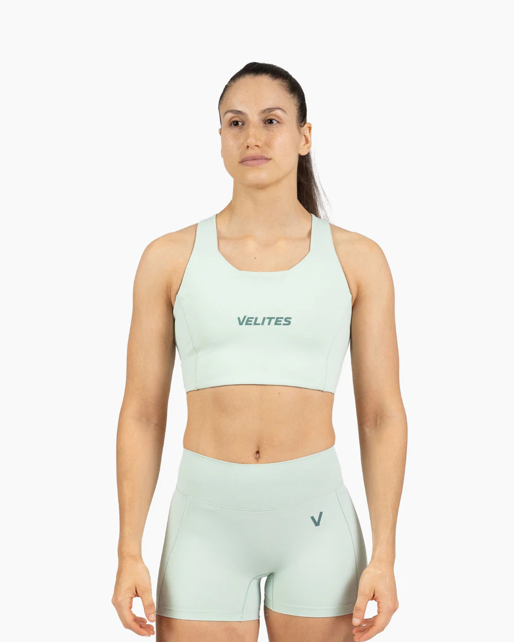 SUJETADOR CUELLO ALTO HOLO - Mojito