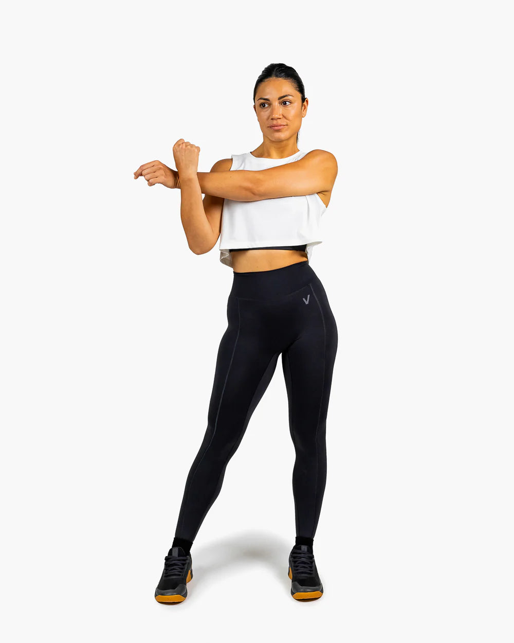 HOLO TANK CROP - White