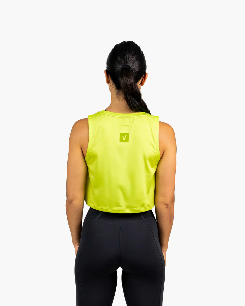 HOLO TANK CROP - Fern green