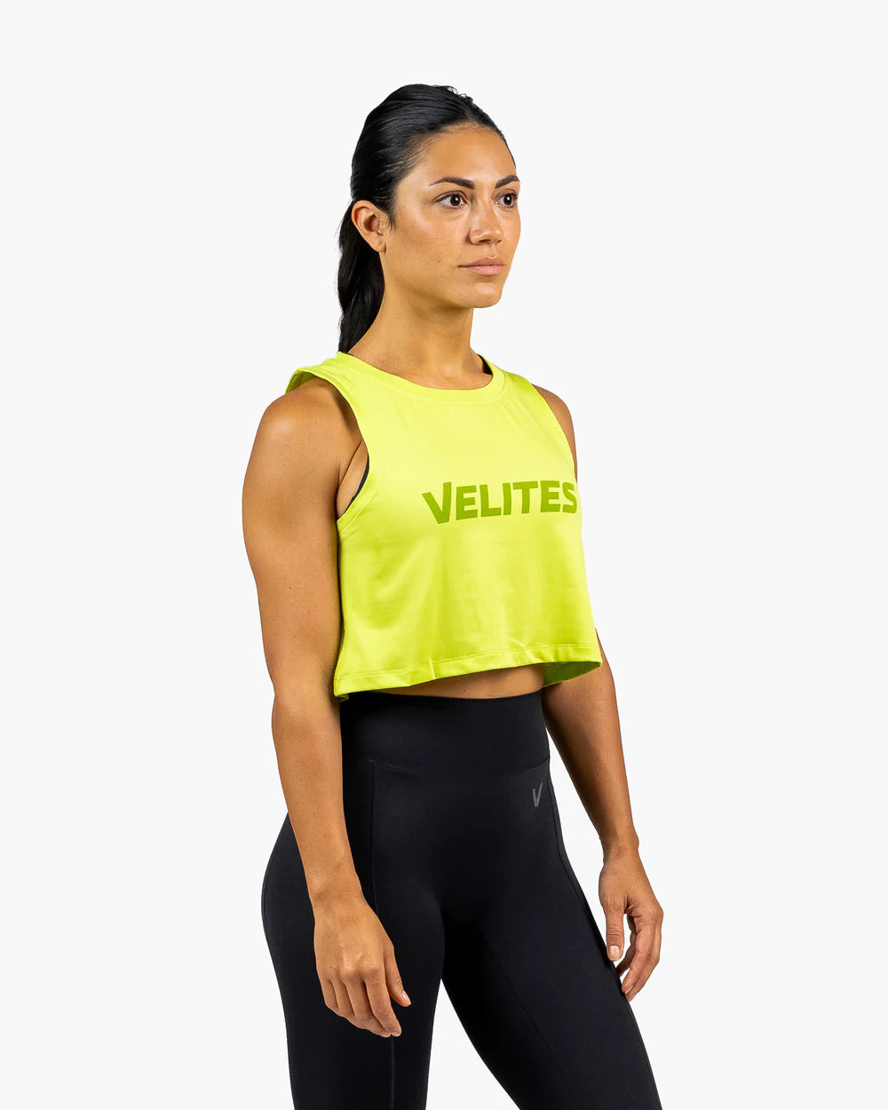 HOLO TANK CROP - Fern green