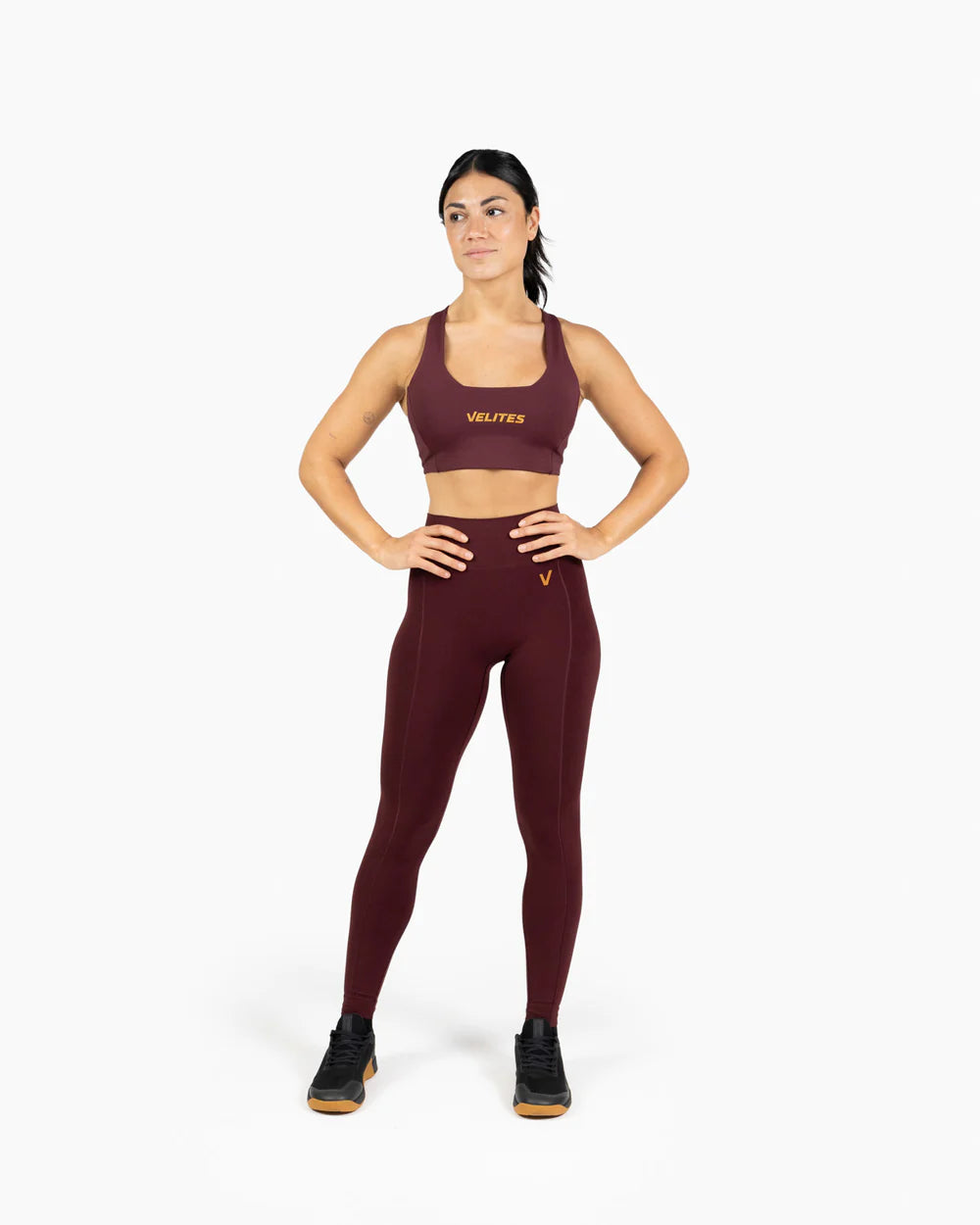 SUJETADOR CUELLO BAJO HOLO - Pomegranate