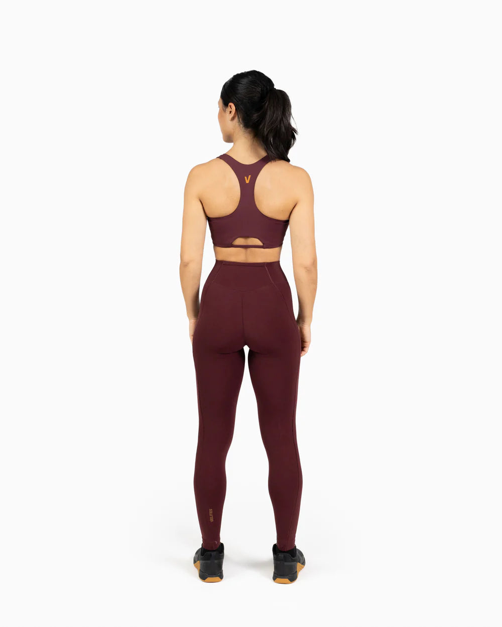 SUJETADOR CUELLO BAJO HOLO - Pomegranate