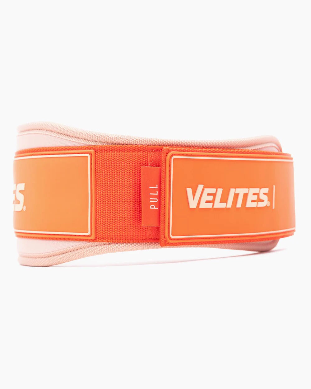 CINTURON DE HALTEROFILIA - ORANGE WHITE