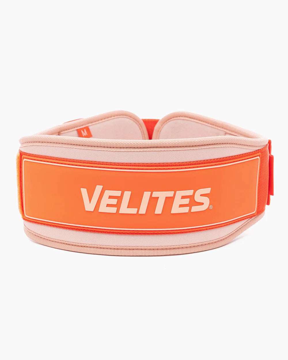 CINTURON DE HALTEROFILIA - ORANGE WHITE