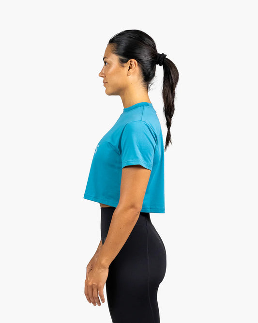 CROP HOLO - Ultramarine