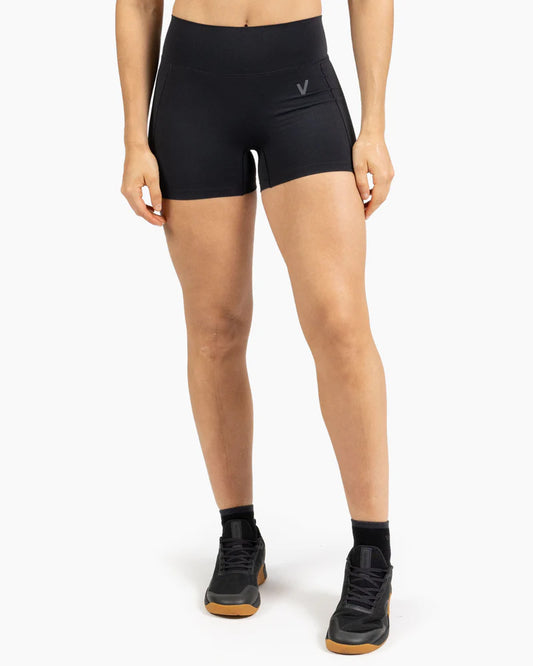 LEGGING SHORT HOLO - BLACK