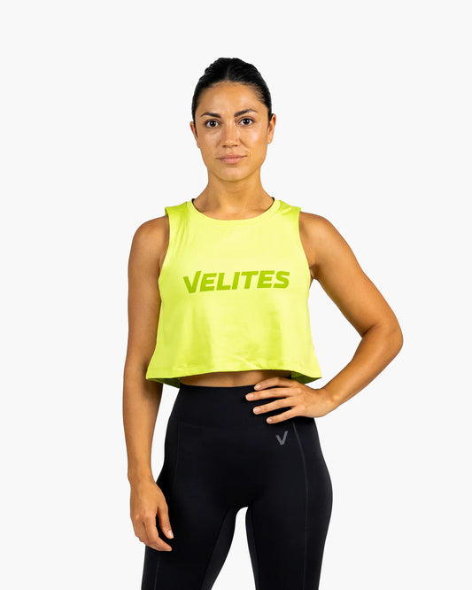 HOLO TANK CROP - Fern green