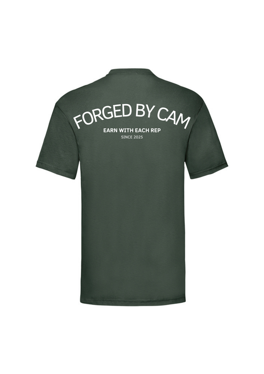 CAMISETA FORGED BY CAM - Verde