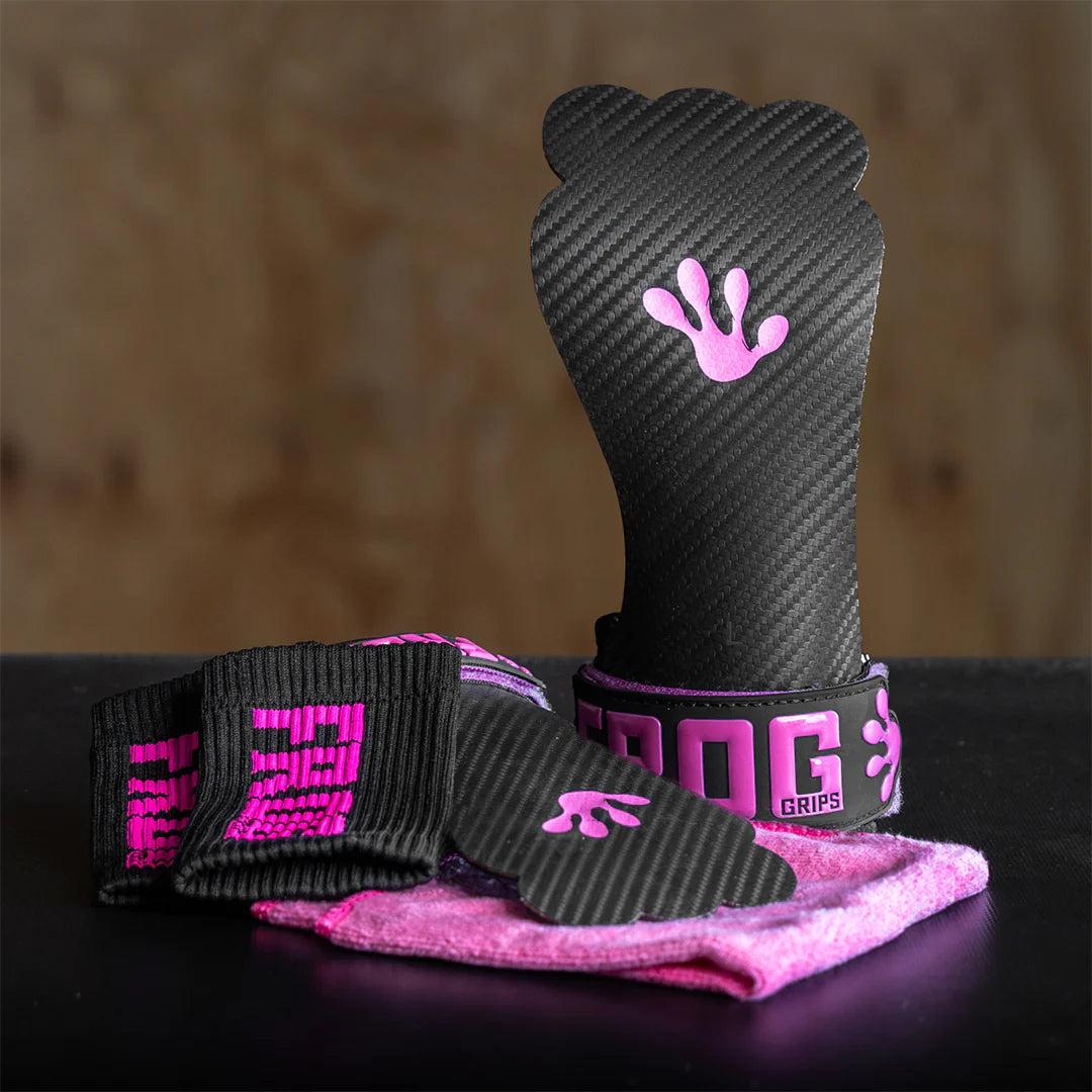 ELITE GRIPS HD - Finguerless Pink
