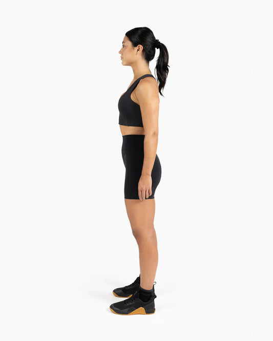 SUJETADOR CUELLO BAJO HOLO -  Black